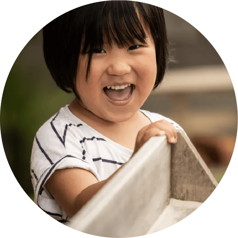 Young girl at playground